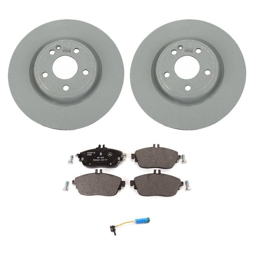 Mercedes Disc Brake Pad and Rotor Kit - Front (320mm) 246421261207